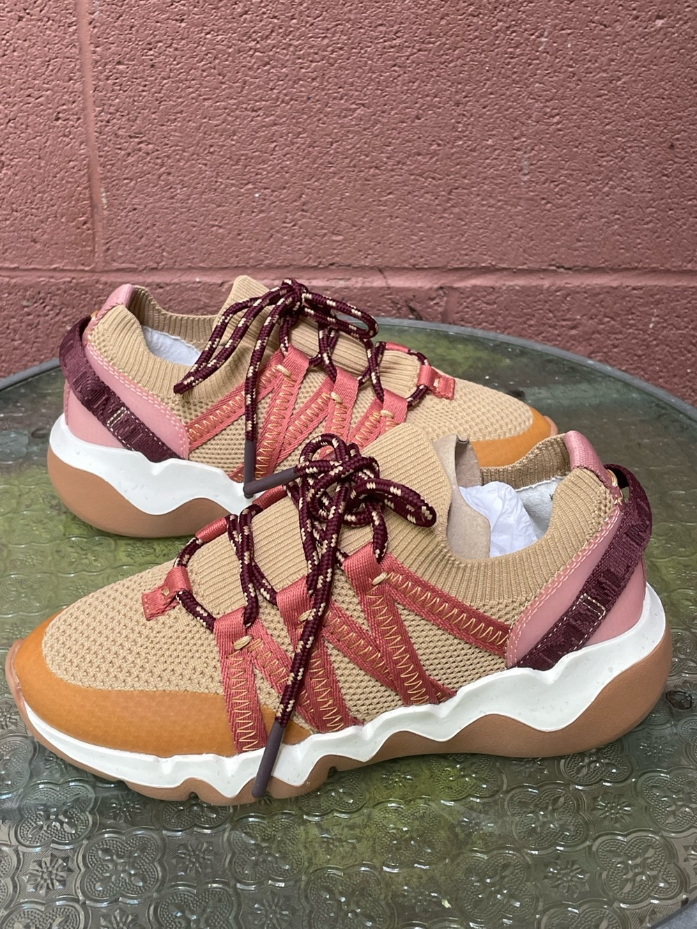 New Madewell Field Knit Sneakers Size 6